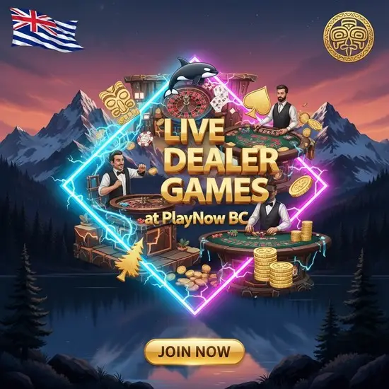 Live Dealer Games at PlayNow – Real Casino Thrills from Your BC Home! 🎥😍